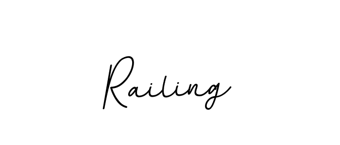 Also we have Railing name is the best signature style. Create professional handwritten signature collection using BallpointsItalic-DORy9 autograph style. Railing signature style 11 images and pictures png