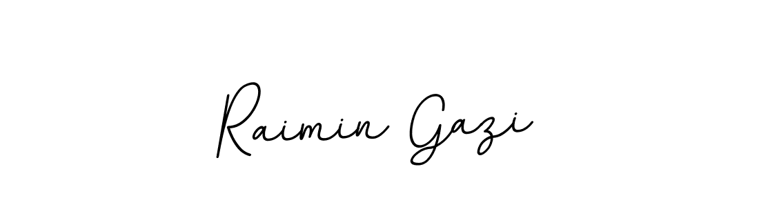 You should practise on your own different ways (BallpointsItalic-DORy9) to write your name (Raimin Gazi) in signature. don't let someone else do it for you. Raimin Gazi signature style 11 images and pictures png