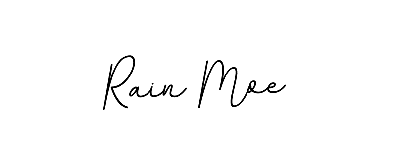 Create a beautiful signature design for name Rain Moe. With this signature (BallpointsItalic-DORy9) fonts, you can make a handwritten signature for free. Rain Moe signature style 11 images and pictures png