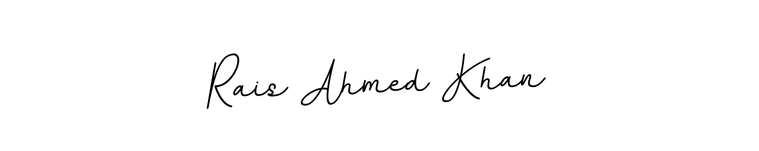 Create a beautiful signature design for name Rais Ahmed Khan. With this signature (BallpointsItalic-DORy9) fonts, you can make a handwritten signature for free. Rais Ahmed Khan signature style 11 images and pictures png