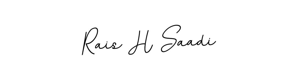 Here are the top 10 professional signature styles for the name Rais H Saadi. These are the best autograph styles you can use for your name. Rais H Saadi signature style 11 images and pictures png