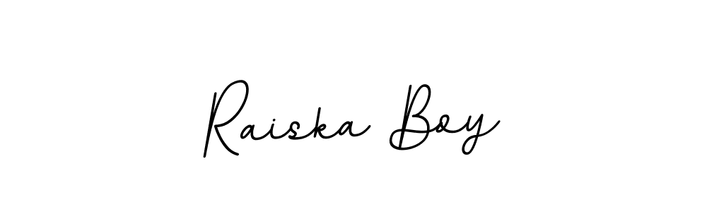 How to make Raiska Boy signature? BallpointsItalic-DORy9 is a professional autograph style. Create handwritten signature for Raiska Boy name. Raiska Boy signature style 11 images and pictures png