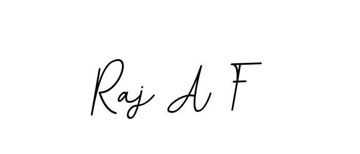 Create a beautiful signature design for name Raj A F. With this signature (BallpointsItalic-DORy9) fonts, you can make a handwritten signature for free. Raj A F signature style 11 images and pictures png