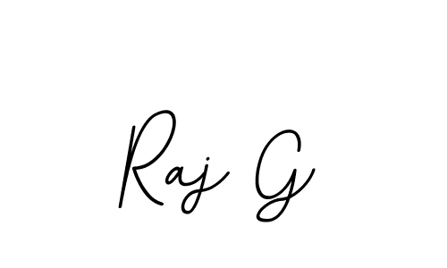 Design your own signature with our free online signature maker. With this signature software, you can create a handwritten (BallpointsItalic-DORy9) signature for name Raj G. Raj G signature style 11 images and pictures png