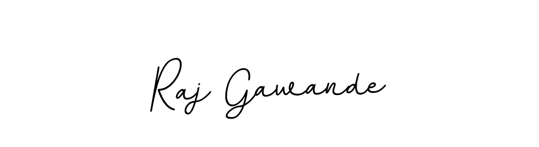 Use a signature maker to create a handwritten signature online. With this signature software, you can design (BallpointsItalic-DORy9) your own signature for name Raj Gawande. Raj Gawande signature style 11 images and pictures png