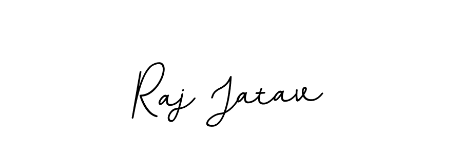 if you are searching for the best signature style for your name Raj Jatav. so please give up your signature search. here we have designed multiple signature styles  using BallpointsItalic-DORy9. Raj Jatav signature style 11 images and pictures png