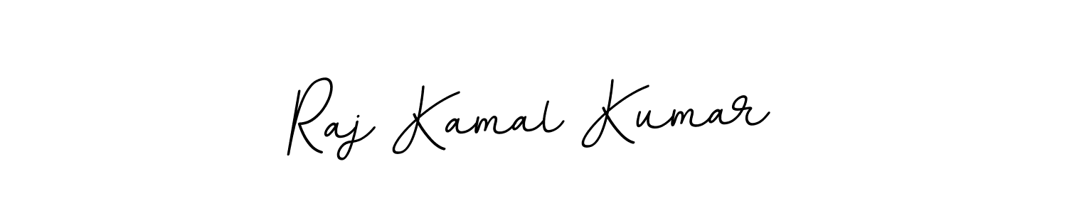 This is the best signature style for the Raj Kamal Kumar name. Also you like these signature font (BallpointsItalic-DORy9). Mix name signature. Raj Kamal Kumar signature style 11 images and pictures png