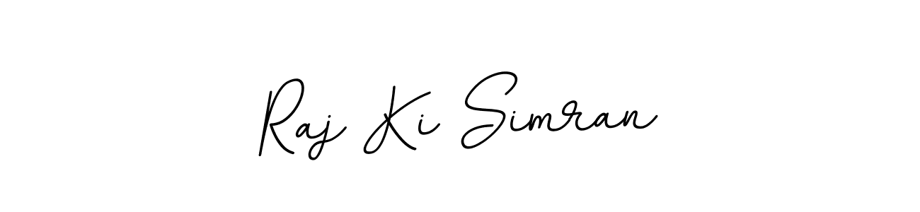 Raj Ki Simran stylish signature style. Best Handwritten Sign (BallpointsItalic-DORy9) for my name. Handwritten Signature Collection Ideas for my name Raj Ki Simran. Raj Ki Simran signature style 11 images and pictures png