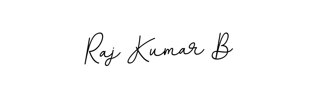 Design your own signature with our free online signature maker. With this signature software, you can create a handwritten (BallpointsItalic-DORy9) signature for name Raj Kumar B. Raj Kumar B signature style 11 images and pictures png