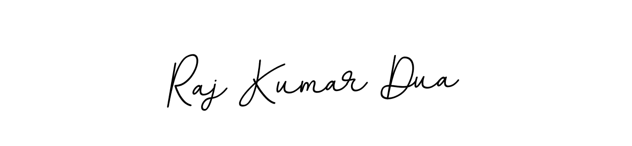 Use a signature maker to create a handwritten signature online. With this signature software, you can design (BallpointsItalic-DORy9) your own signature for name Raj Kumar Dua. Raj Kumar Dua signature style 11 images and pictures png