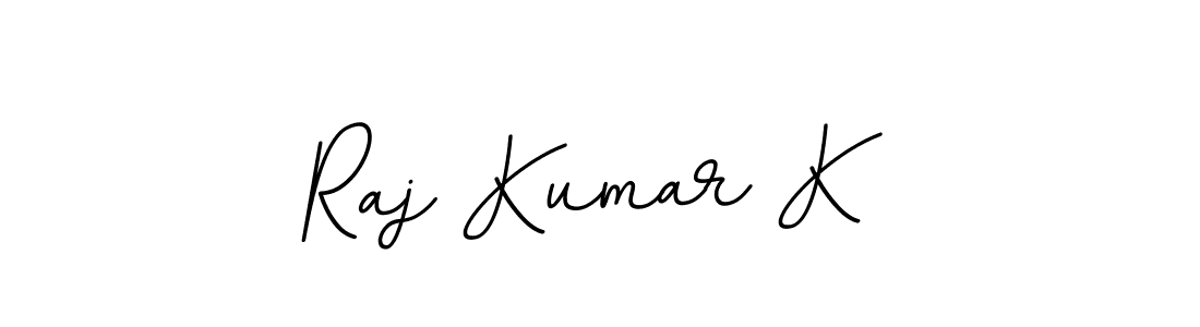 Design your own signature with our free online signature maker. With this signature software, you can create a handwritten (BallpointsItalic-DORy9) signature for name Raj Kumar K. Raj Kumar K signature style 11 images and pictures png