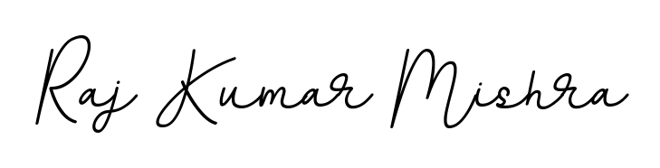 You can use this online signature creator to create a handwritten signature for the name Raj Kumar Mishra. This is the best online autograph maker. Raj Kumar Mishra signature style 11 images and pictures png