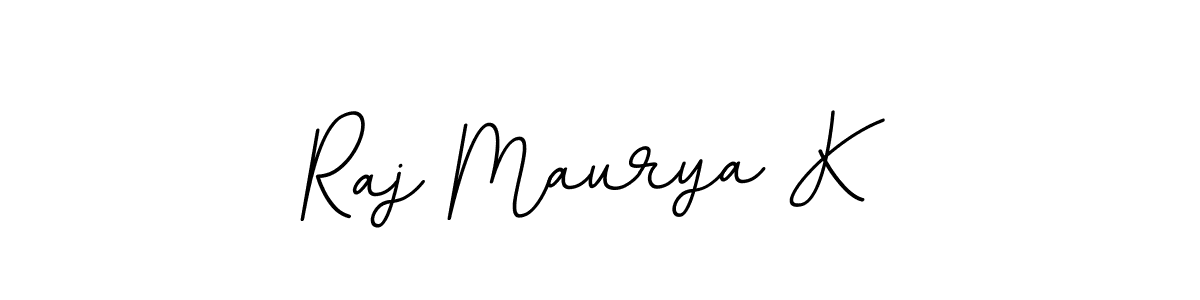 Also we have Raj Maurya K name is the best signature style. Create professional handwritten signature collection using BallpointsItalic-DORy9 autograph style. Raj Maurya K signature style 11 images and pictures png