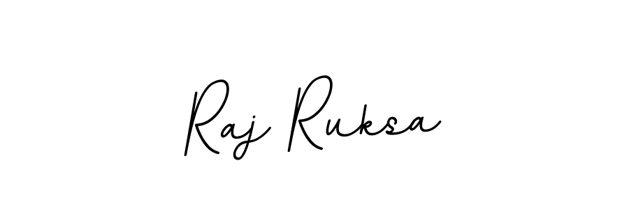 if you are searching for the best signature style for your name Raj Ruksa. so please give up your signature search. here we have designed multiple signature styles  using BallpointsItalic-DORy9. Raj Ruksa signature style 11 images and pictures png