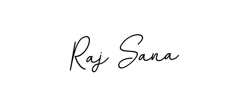 You should practise on your own different ways (BallpointsItalic-DORy9) to write your name (Raj Sana) in signature. don't let someone else do it for you. Raj Sana signature style 11 images and pictures png