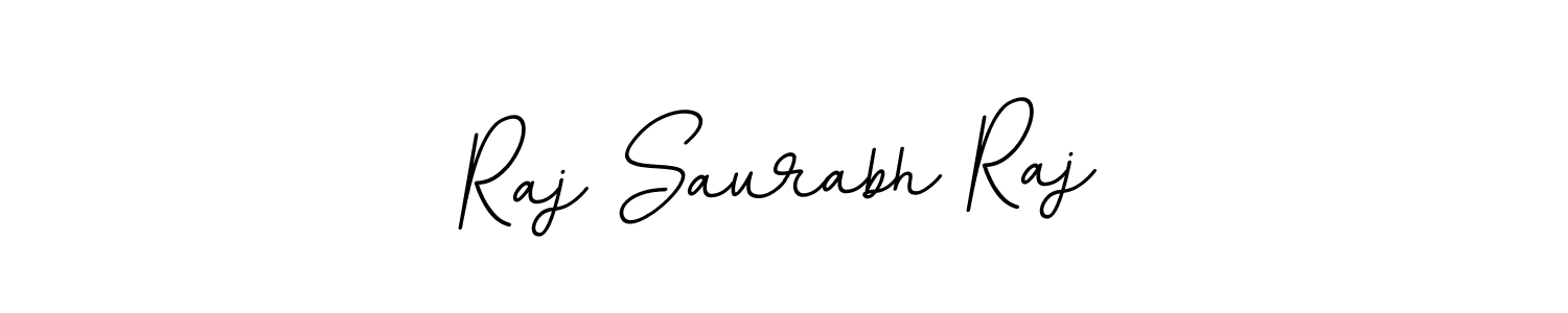 You should practise on your own different ways (BallpointsItalic-DORy9) to write your name (Raj Saurabh Raj) in signature. don't let someone else do it for you. Raj Saurabh Raj signature style 11 images and pictures png