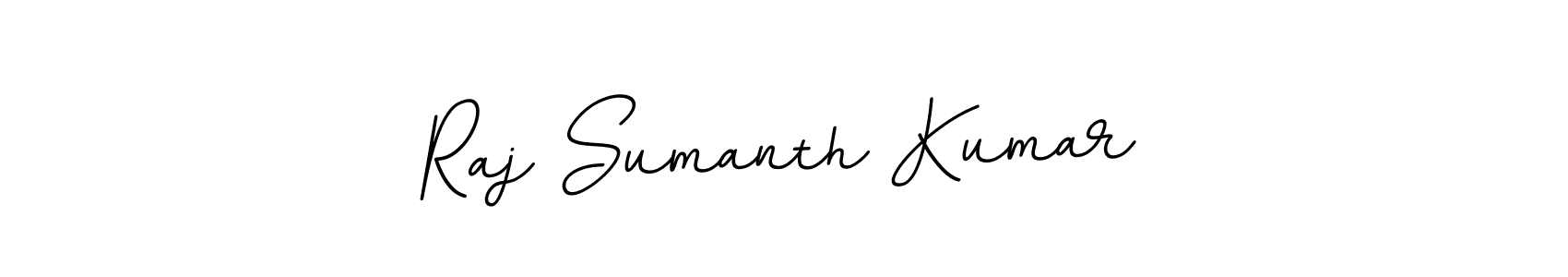 Make a beautiful signature design for name Raj Sumanth Kumar. With this signature (BallpointsItalic-DORy9) style, you can create a handwritten signature for free. Raj Sumanth Kumar signature style 11 images and pictures png