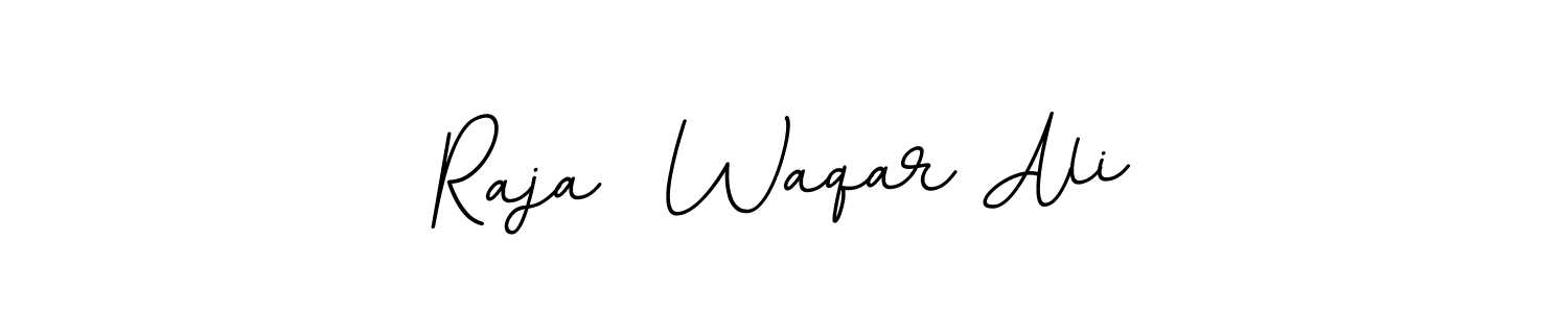 How to make Raja  Waqar Ali signature? BallpointsItalic-DORy9 is a professional autograph style. Create handwritten signature for Raja  Waqar Ali name. Raja  Waqar Ali signature style 11 images and pictures png