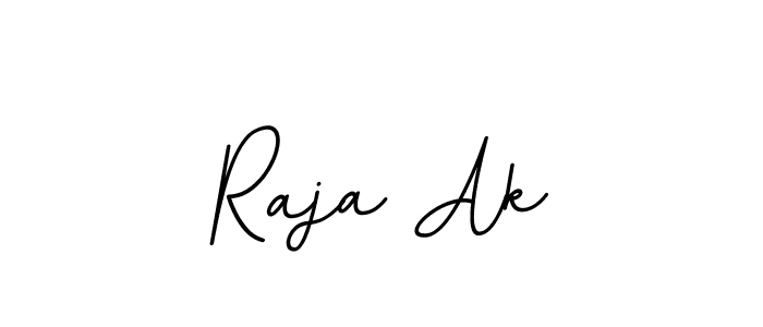 Design your own signature with our free online signature maker. With this signature software, you can create a handwritten (BallpointsItalic-DORy9) signature for name Raja Ak. Raja Ak signature style 11 images and pictures png