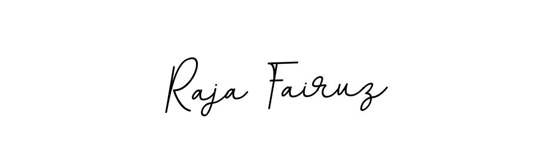 BallpointsItalic-DORy9 is a professional signature style that is perfect for those who want to add a touch of class to their signature. It is also a great choice for those who want to make their signature more unique. Get Raja Fairuz name to fancy signature for free. Raja Fairuz signature style 11 images and pictures png