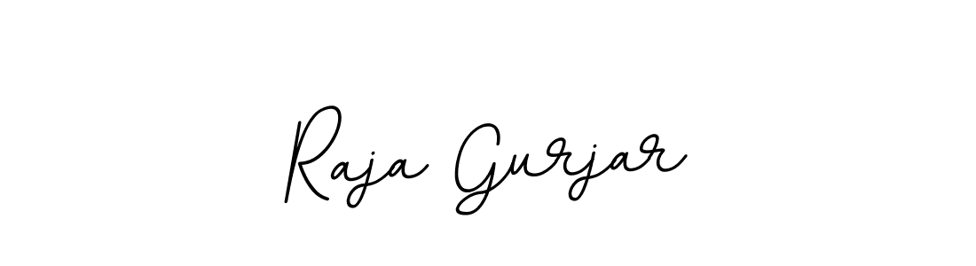 Design your own signature with our free online signature maker. With this signature software, you can create a handwritten (BallpointsItalic-DORy9) signature for name Raja Gurjar. Raja Gurjar signature style 11 images and pictures png