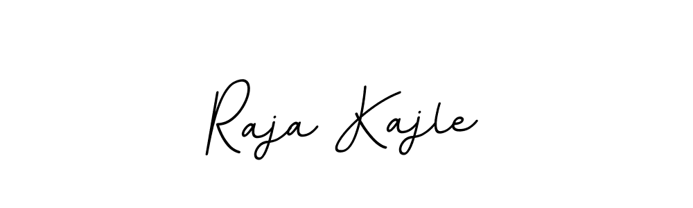 The best way (BallpointsItalic-DORy9) to make a short signature is to pick only two or three words in your name. The name Raja Kajle include a total of six letters. For converting this name. Raja Kajle signature style 11 images and pictures png