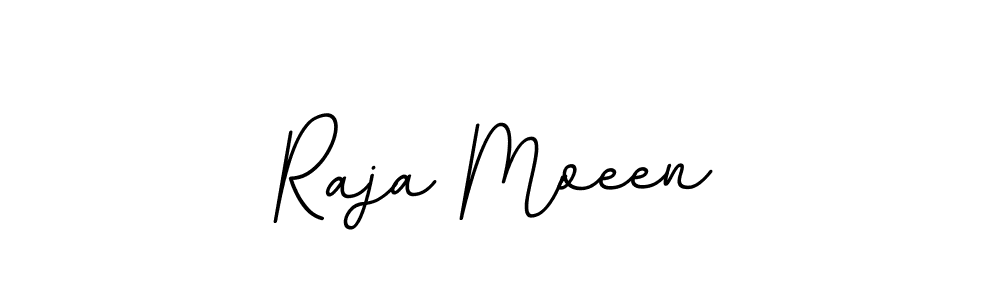 Also we have Raja Moeen name is the best signature style. Create professional handwritten signature collection using BallpointsItalic-DORy9 autograph style. Raja Moeen signature style 11 images and pictures png