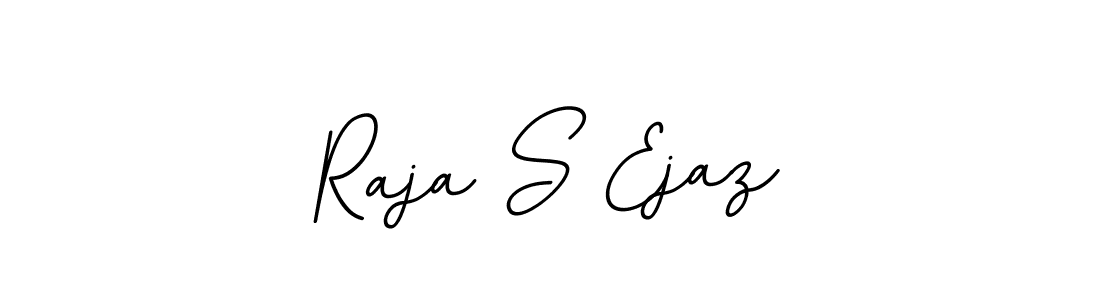 Create a beautiful signature design for name Raja S Ejaz. With this signature (BallpointsItalic-DORy9) fonts, you can make a handwritten signature for free. Raja S Ejaz signature style 11 images and pictures png