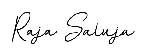 The BallpointsItalic-DORy9 handwriting style adds charm and authenticity to name Raja Saluja. A wonderful choice for personal thank-you notes. Raja Saluja signature style 11 images and pictures png