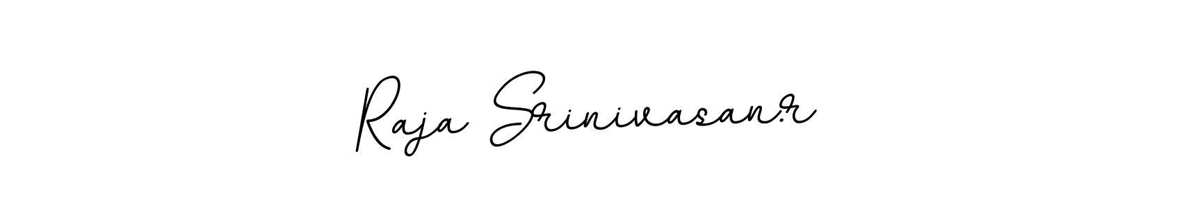 Raja Srinivasan.r stylish signature style. Best Handwritten Sign (BallpointsItalic-DORy9) for my name. Handwritten Signature Collection Ideas for my name Raja Srinivasan.r. Raja Srinivasan.r signature style 11 images and pictures png