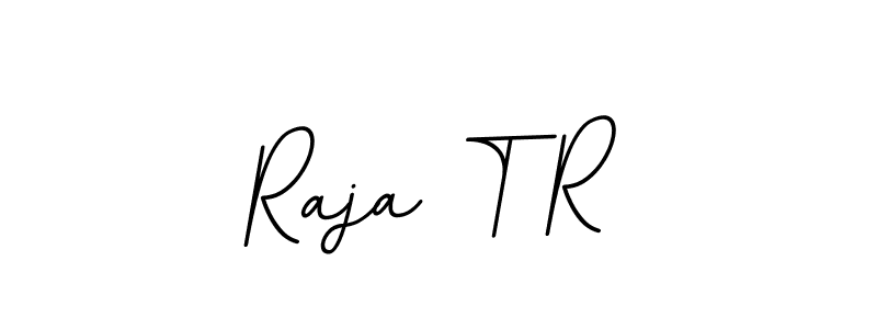 The best way (BallpointsItalic-DORy9) to make a short signature is to pick only two or three words in your name. The name Raja T R include a total of six letters. For converting this name. Raja T R signature style 11 images and pictures png