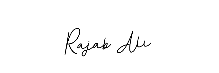 Similarly BallpointsItalic-DORy9 is the best handwritten signature design. Signature creator online .You can use it as an online autograph creator for name Rajab Ali. Rajab Ali signature style 11 images and pictures png