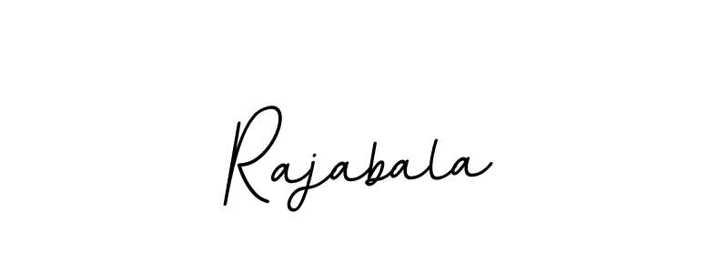 Make a beautiful signature design for name Rajabala. With this signature (BallpointsItalic-DORy9) style, you can create a handwritten signature for free. Rajabala signature style 11 images and pictures png