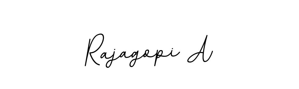 Design your own signature with our free online signature maker. With this signature software, you can create a handwritten (BallpointsItalic-DORy9) signature for name Rajagopi A. Rajagopi A signature style 11 images and pictures png