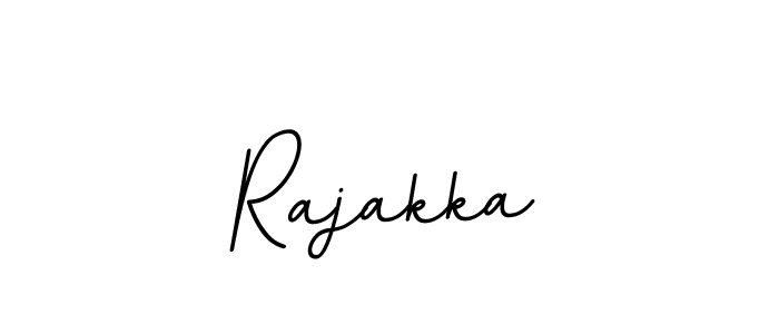 How to make Rajakka name signature. Use BallpointsItalic-DORy9 style for creating short signs online. This is the latest handwritten sign. Rajakka signature style 11 images and pictures png