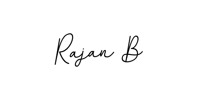 if you are searching for the best signature style for your name Rajan B. so please give up your signature search. here we have designed multiple signature styles  using BallpointsItalic-DORy9. Rajan B signature style 11 images and pictures png