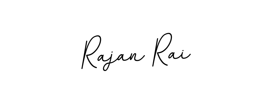 How to make Rajan Rai name signature. Use BallpointsItalic-DORy9 style for creating short signs online. This is the latest handwritten sign. Rajan Rai signature style 11 images and pictures png