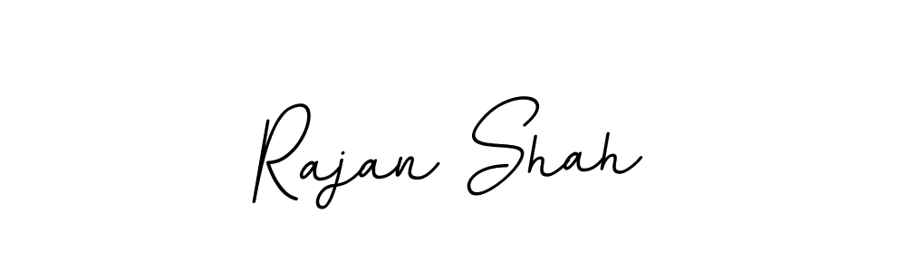 Use a signature maker to create a handwritten signature online. With this signature software, you can design (BallpointsItalic-DORy9) your own signature for name Rajan Shah. Rajan Shah signature style 11 images and pictures png