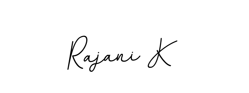 How to make Rajani K signature? BallpointsItalic-DORy9 is a professional autograph style. Create handwritten signature for Rajani K name. Rajani K signature style 11 images and pictures png