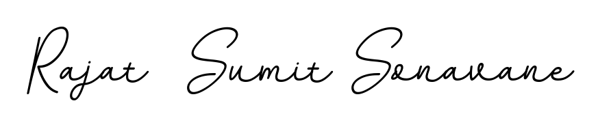 This is the best signature style for the Rajat  Sumit Sonavane name. Also you like these signature font (BallpointsItalic-DORy9). Mix name signature. Rajat  Sumit Sonavane signature style 11 images and pictures png
