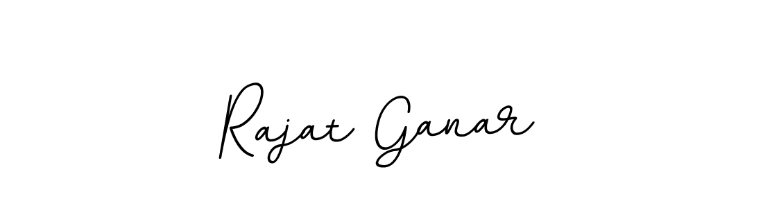 Make a beautiful signature design for name Rajat Ganar. With this signature (BallpointsItalic-DORy9) style, you can create a handwritten signature for free. Rajat Ganar signature style 11 images and pictures png