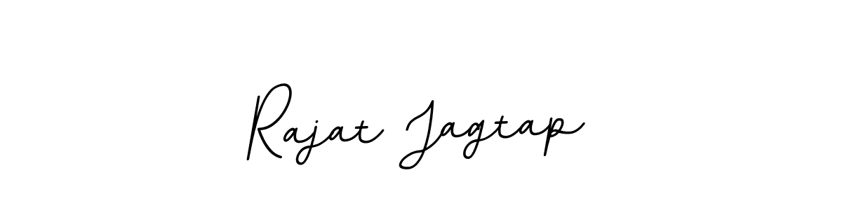 How to make Rajat Jagtap name signature. Use BallpointsItalic-DORy9 style for creating short signs online. This is the latest handwritten sign. Rajat Jagtap signature style 11 images and pictures png