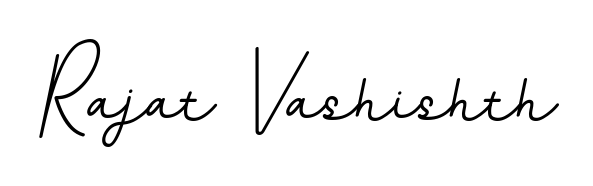 Create a personalized artistic stamp with Rajat Vashishth in BallpointsItalic-DORy9 font. Perfect for visual artists, designers, and influencers. Rajat Vashishth signature style 11 images and pictures png