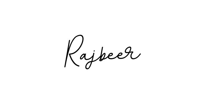 Use a signature maker to create a handwritten signature online. With this signature software, you can design (BallpointsItalic-DORy9) your own signature for name Rajbeer. Rajbeer signature style 11 images and pictures png