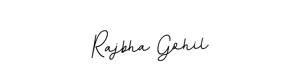 Also You can easily find your signature by using the search form. We will create Rajbha Gohil name handwritten signature images for you free of cost using BallpointsItalic-DORy9 sign style. Rajbha Gohil signature style 11 images and pictures png