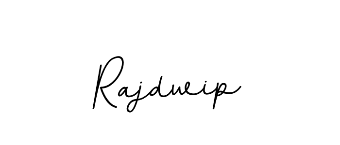 How to make Rajdwip name signature. Use BallpointsItalic-DORy9 style for creating short signs online. This is the latest handwritten sign. Rajdwip signature style 11 images and pictures png