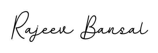 A stylish, flowing autograph style designed for name Rajeev Bansal using BallpointsItalic-DORy9 typography. Perfect for digital creative projects. Rajeev Bansal signature style 11 images and pictures png
