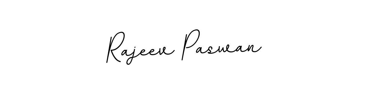 Use a signature maker to create a handwritten signature online. With this signature software, you can design (BallpointsItalic-DORy9) your own signature for name Rajeev Paswan. Rajeev Paswan signature style 11 images and pictures png