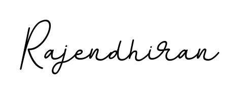 A classic penmanship look for Rajendhiran. The BallpointsItalic-DORy9 font brings timeless elegance and confidence to every signed document. Rajendhiran signature style 11 images and pictures png