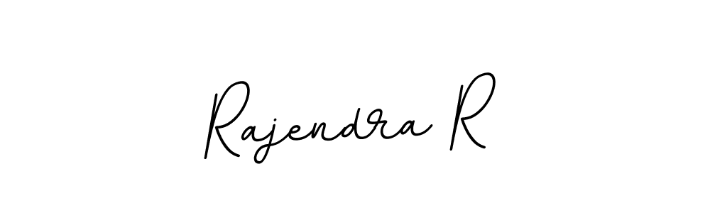 Create a beautiful signature design for name Rajendra R. With this signature (BallpointsItalic-DORy9) fonts, you can make a handwritten signature for free. Rajendra R signature style 11 images and pictures png